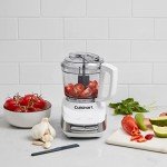 Cuisinart MCH-4 Core Custom 4-Cup Mini Chopper, White and Stainless