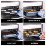 Brava Oven Chef's Choice Set: 10-in-1 Touchscreen Countertop Smart Oven, Air Fryer, 6-Slice Toaster, Slow Cooker, Reheater, Dehydrator, Rice Cooker, Healthy & User Friendly, Auto-Shut Off, 1800W