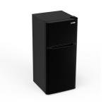 Equator Advanced Appliances Conserv 19in STAINLESS Compact 2 Door Refrigerator 4.5cf Reversible Door 110V In Black