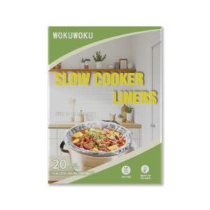 Slow Cooker Liners, 20 Cooking Bags Extra Large Disposable Pot Liner Plastic Bags for 6QT to 10QT Slow Cooker Cooking Pans, 14“ x 22”, 20 Liners (20)