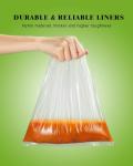 Slow Cooker Liners, 20 Cooking Bags Extra Large Disposable Pot Liner Plastic Bags for 6QT to 10QT Slow Cooker Cooking Pans, 14“ x 22”, 20 Liners (20)