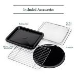 Café Couture Oven with 14 essential cooking modes, including Air Fry, CrispFinish, Bake, Broil, Roast, Toast, Pizza, WiFi & Smart Connected, Voice Control, Countertop Small Appliances, Matte Black