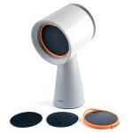 BREETEE Portable Range Hood Kitchen - Powerful 3-Speed Suction Desktop Compact Range Hood with 2 Double Filter - Original Low Noise Kitchen Exhaust Fan with 2 Carbon Filters Large Oil Collection Cup