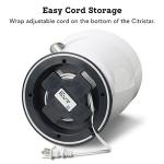 Tribest CitriStar CS-1000 Electric Citrus Juicer with Stainless Steel Strainer and Spout (White)