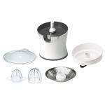 Tribest CitriStar CS-1000 Electric Citrus Juicer with Stainless Steel Strainer and Spout (White)