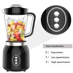 Grinder Blender and Food Processor for Kitchen, 4 Functions for Shakes and Smoothies, Meat Chopped,Dry Grinding & more With 800W 2 Speed Motor Electric Mixer Machine