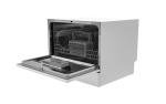 HAMILTON BEACH HBDW3208 RCA RDW3208 Counter Top Dishwasher, 6 Place Settings, Portable, White