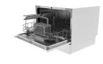 HAMILTON BEACH HBDW3208 RCA RDW3208 Counter Top Dishwasher, 6 Place Settings, Portable, White