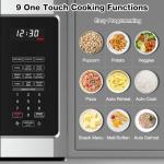 30" Over the Range Microwave Oven, ThermoMate 1.9 Cu. Ft. Capacity Microwave Over the Stove with One Touch, 1000 Cooking Watts, 400 CFM, 11 Power Levels, Sensor Cooking, LED Lighting, Stainless Steel