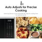 SAMSUNG 1.9 cu. ft. Countertop Microwave with Sensor Cooking, Stainless Steel, MS19DG8500SRAA