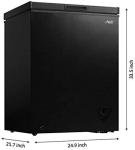 Arctic King Chest Freezer 5 cu ft (Black)