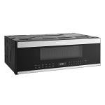 COSMO COS-3012ORLP1SS 30 in. Slim Over the Range Microwave with Automatic Presets, Soft Touch Controls and 1.2 cu. ft. Capacity