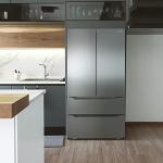 COSMO FDR225RHSS 36 in 22.5 cu. ft. 4-Door French Door Refrigerator with Recessed Handle in Stainless Steel, Counter Depth