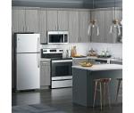 GE JVM3162RJSS 30" 120 Volts 1.6 cu. ft. Capacity Over the Range Microwave with Convertible Venting and 1000 Watts in Stainlesss Steel