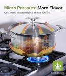 Stainless Steel Ceramic Cookware Set 6Pcs Pots and Pans Set Non Stick Steam-Return Lids 5 Ply Induction Non-Toxic Oven Safe Professional Kitchen Cooking Heavy Chef Quality | PFOA,PTFE & PFOS Free