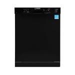 Equator 24 in Dishwasher 14 place+Wine Rack 3.4g QUIET 51 dB 110V E-Star ADA in Black