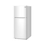 BLACK+DECKER 12.1 Cu. Ft. Top Mount Refrigerator with Freezer, 2 Door Refrigerator with Top Freezer and Adjustable Temperature Control, For Homes and Apartments, ENERGY STAR, BR1210HW, White