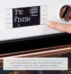 Café Couture Oven with 14 essential cooking modes, including Air Fry, CrispFinish, Bake, Broil, Roast, Toast, Pizza, WiFi & Smart Connected, Voice Control, Countertop Small Appliances, Matte White