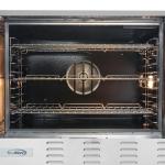 KoolMore 38 in. Full-Size Single Deck Commercial Liquid Propane Convection Oven 54,000 BTU in Stainless-Steel (KM-CCO54-LP)