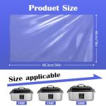 Electric Roaster Liners 34 x 18 Inch Roaster Liners Disposable Fits 16, 18, 22 Quarts Roaster for Electric Roaster for Immediate Cleanup (10 Counts)