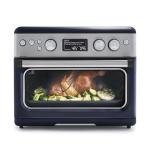 GreenPan 13-in-1 Elite Countertop Convection Oven & Air Fryer, PFAS-Free Ceramic Tray & Pizza Pan, Adjustable Racks, Multifunction Presets, Toaster, Bake, Broil, Roast, Proof, Dehydrate, Oxford Blue