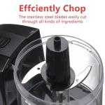 Liebe&Lecker Mini Food Processor,1.5 Cup Mini Chopper for Cutting Vegetable, Garlic,Onion and Meat