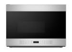 SHARP SMO1461GS Over the Range Microwave Oven with 12.8" Carousel Turntable, 24-inch, 1.4 Cubic Feet, 1,000 Watt, Sensor Cooking, Edge to Edge Black Glass with Stainless Steel