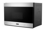 SHARP SMO1461GS Over the Range Microwave Oven with 12.8" Carousel Turntable, 24-inch, 1.4 Cubic Feet, 1,000 Watt, Sensor Cooking, Edge to Edge Black Glass with Stainless Steel