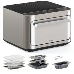 Brava Oven Bake & Breakfast Set: 10-in-1 Touchscreen Countertop Smart Oven, Air Fryer, 6-Slice Toaster, Slow Cooker, Reheater, Dehydrator, Rice Cooker, Healthy & User Friendly, Auto-Shut Off, 1800W