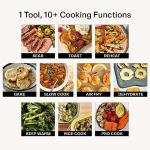 Brava Oven Bake & Breakfast Set: 10-in-1 Touchscreen Countertop Smart Oven, Air Fryer, 6-Slice Toaster, Slow Cooker, Reheater, Dehydrator, Rice Cooker, Healthy & User Friendly, Auto-Shut Off, 1800W