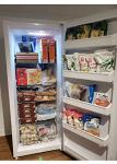 SMETA Upright Deep Freezer 13.8 Cuft, Stand Up Frost Free Standing Freezer Upright, Garage Ready Upright Freezerless Refrigerator Convertible Vertical, White