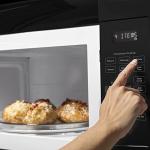 GE JVM3160DFBB 1.6 Cu. Ft. Over-the-Range Microwave Oven Black Bundle with 2 YR CPS Enhanced Protection Pack