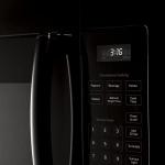 GE JVM3160DFBB 1.6 Cu. Ft. Over-the-Range Microwave Oven Black Bundle with 2 YR CPS Enhanced Protection Pack