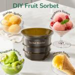 Canoly C16 Cold Press Juicer, 6" Extra Wide Feed Chute with Dual Strainers (Juice & Sorbet), Powerful AC Brushless Motor, Self Precut System, Juicer Machines with BPA Free (Space Gray)