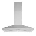 COSMO COS-63024P 30 in. Nebula Collection 250 CFM Ducted Wall Mount Range Hood, Button Control, LED Lights, Mesh Filters, Stainless Steel