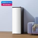 BANGSON Upright Freezer, 7.0 Cu.ft Stand Up Freezer, Convertible Upright Freezer/Refrigerator, Single Door for Kitchen,Garage, Office, Apartment, Silver