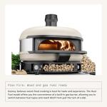 Gozney Dome Pizza Oven, Bone, Dual Fuel Propane and Woodfire, makes up to 16" pizzas