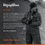 RefrigiWear Iron-Tuff Insulated Coveralls with Hood, -50 F Comfort Rating, (Navy), (Small)