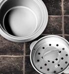 Oster 6-Cup Rice Cooker with Steamer, Red (004722-000-000)