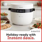 Instant Pot 20-Cup Rice Cooker, Rice and Grain Multi-Cooker with Carb Reducing Technology without Compromising Taste or Texture, From the Makers of Instant Pot, Includes 8 Cooking Presets