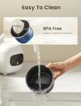 COMFEE' Mini Rice Cooker 4 Cups Cooked/2 Cups Uncooked, Portable Non-Stick rice maker, 24 hours Timer Delay, 6 Functions, Fast Cooker, Brown Rice, Oatmeal, White