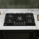 Empava 5-Burner Gas Cooktop in Black Glass
