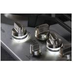 GE PGP9030SLSS 30 Inch Gas Cooktop, Solid Black