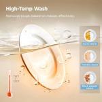 Midea MDC17P4CWW Portable Countertop Mini 5L Built-in Water Tank, Baby Care, No Hookup Needed, 360° Dual Spray,High-Temp wash, Dishwasher for Apartments& RVs, White, Whole