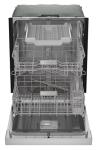 Sharp SDW6506JS 24-inch Stainless Steel Dishwasher, 49 dB, Third Rack, 12 Place Settings, Front Touch Controls