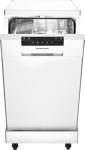 HAMILTON BEACH HBDW1922 Portable Dishwasher with Wheels, 19in Wide, 8 Place Settings Capacity, White