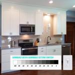 Light Bulb Fits for GE Samsung Kenmore Maytag Elite Over The Stove Range Microwave Oven,G8 120V 20W Replacement Night/Stove/Under Light Halogen Bulb,Replaces WB25X10019 WB36X10213(4 Pack)