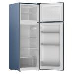 Frigidaire Retro Apartment Size Refrigerator with Top Freezer - 2 Door Fridge with 7.5 Cu Ft of Storage Capacity, Adjustable Spill-Proof Shelves, Door & Crisper Bins, Azure
