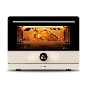 FOTILE HYZK32-E3-E ChefCubii 1.1 cu. ft. 4-in-1 Combi-Steam Oven with Steam-Bake, Air Fry, Convection, Dehydrator Functions, and 50 Preset Menus, Beige