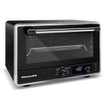 KitchenAid Digital Countertop Oven with Air Fry & Pizza Stone, KCO128BM, Black Matte